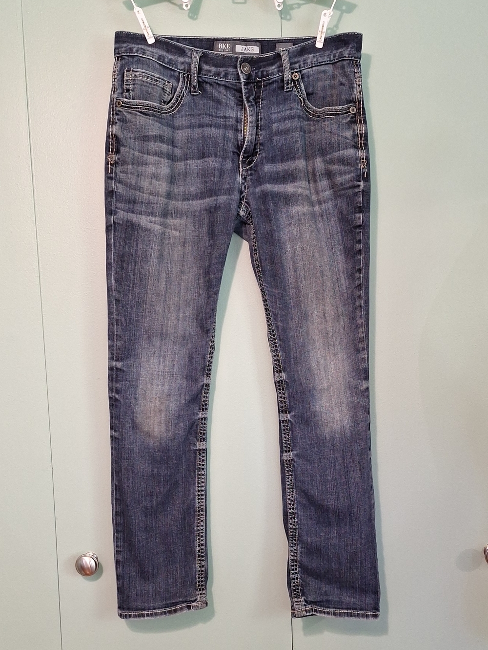 Bke Jake Straight Leg Jean Size 34R